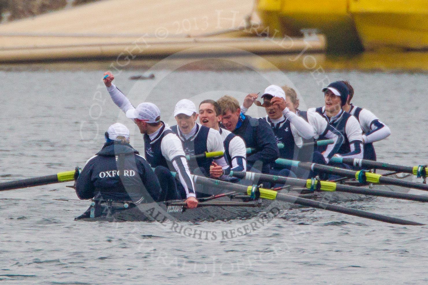 The Women's Boat Race and Henley Boat Races 2013.
Dorney Lake,
Dorney, Windsor,
Buckinghamshire,
United Kingdom,
on 24 March 2013 at 15:40, image #538