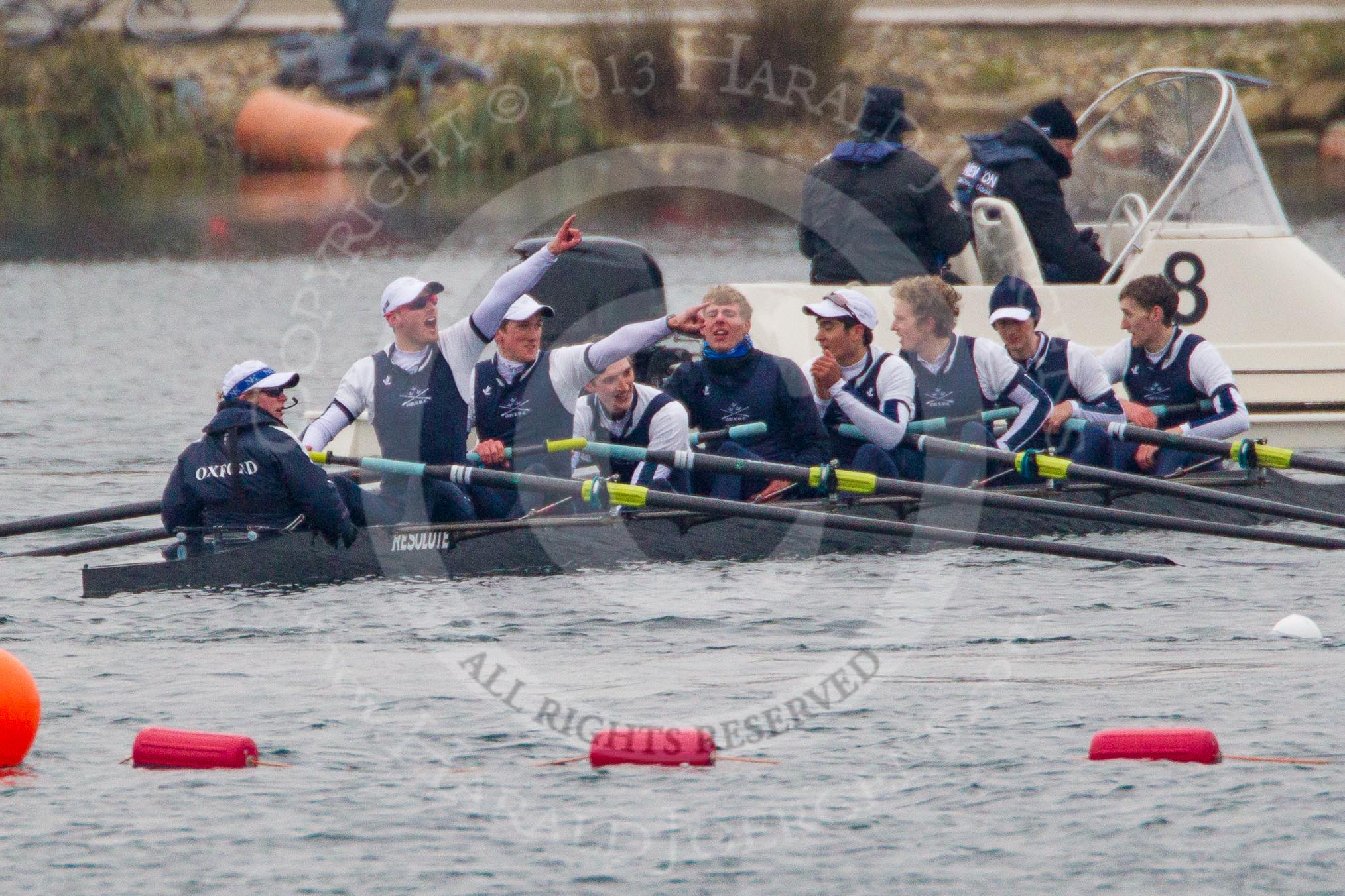 The Women's Boat Race and Henley Boat Races 2013.
Dorney Lake,
Dorney, Windsor,
Buckinghamshire,
United Kingdom,
on 24 March 2013 at 15:41, image #541