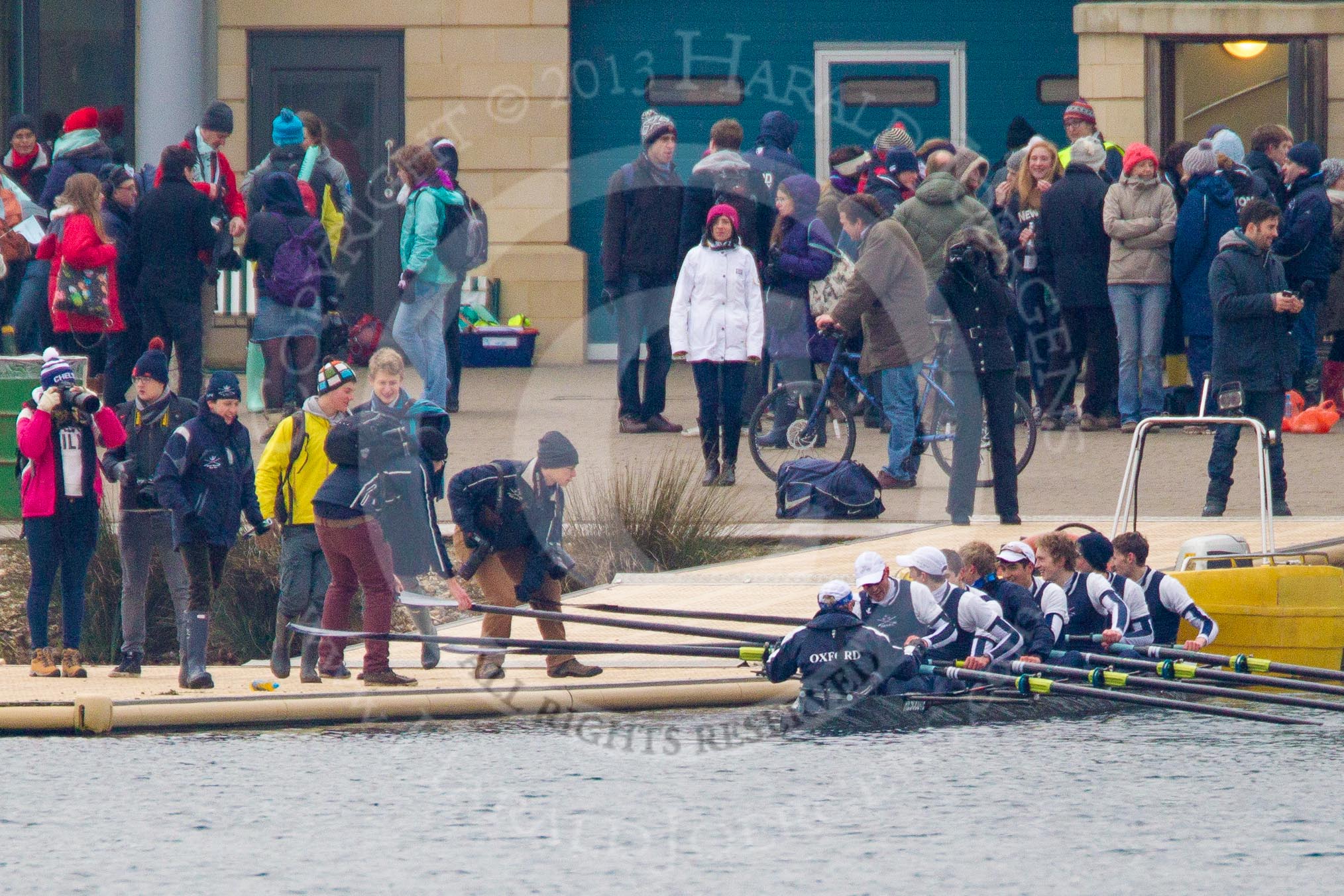 The Women's Boat Race and Henley Boat Races 2013.
Dorney Lake,
Dorney, Windsor,
Buckinghamshire,
United Kingdom,
on 24 March 2013 at 15:43, image #545