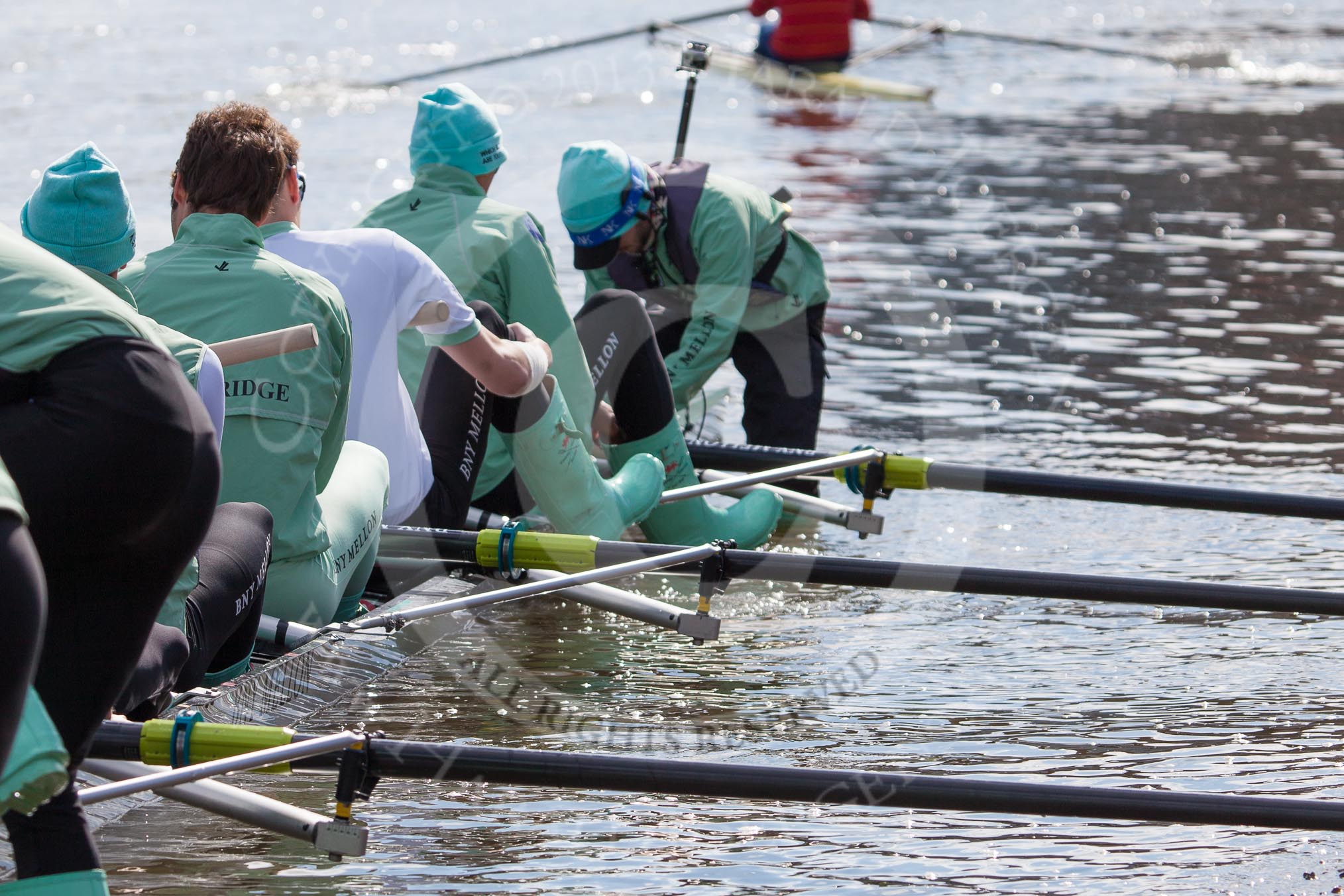 The Boat Race season 2013 -  Tideway Week (Friday) and press conferences.
River Thames,
London SW15,

United Kingdom,
on 29 March 2013 at 10:15, image #10