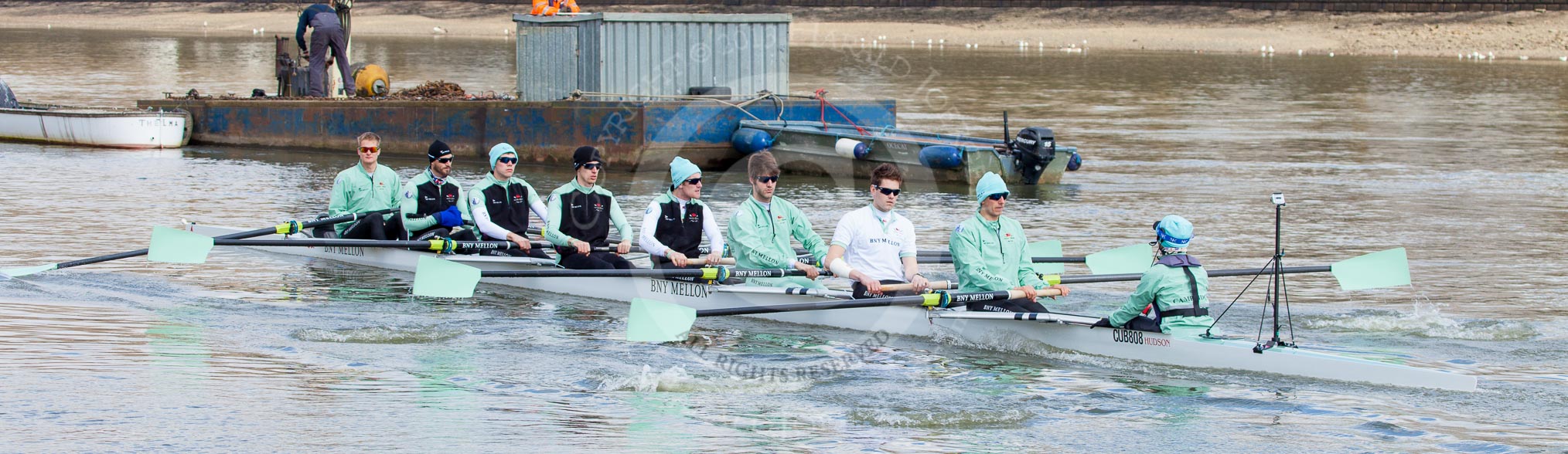 The Boat Race season 2013 -  Tideway Week (Friday) and press conferences.
River Thames,
London SW15,

United Kingdom,
on 29 March 2013 at 10:18, image #15