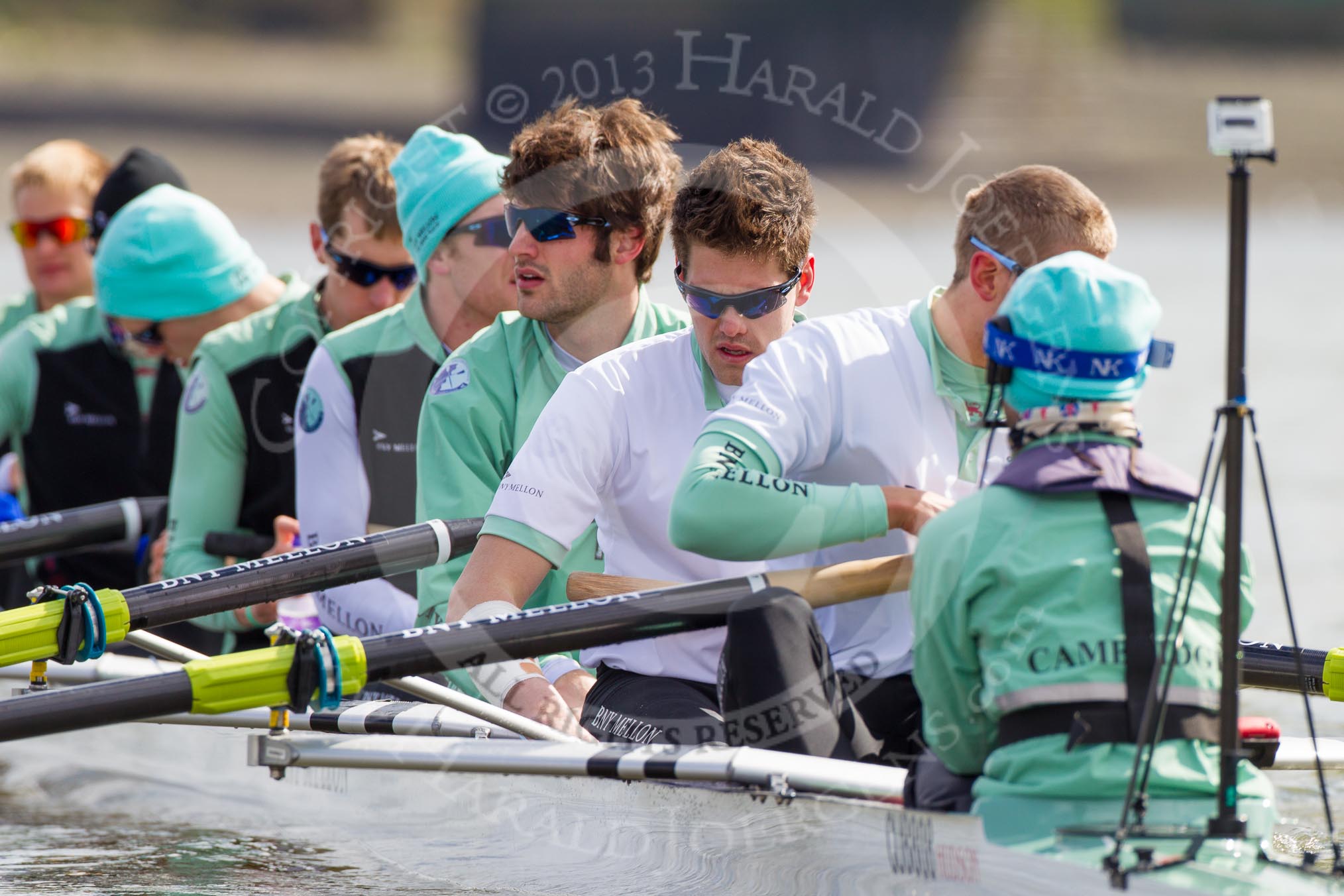 The Boat Race season 2013 -  Tideway Week (Friday) and press conferences.
River Thames,
London SW15,

United Kingdom,
on 29 March 2013 at 10:35, image #32