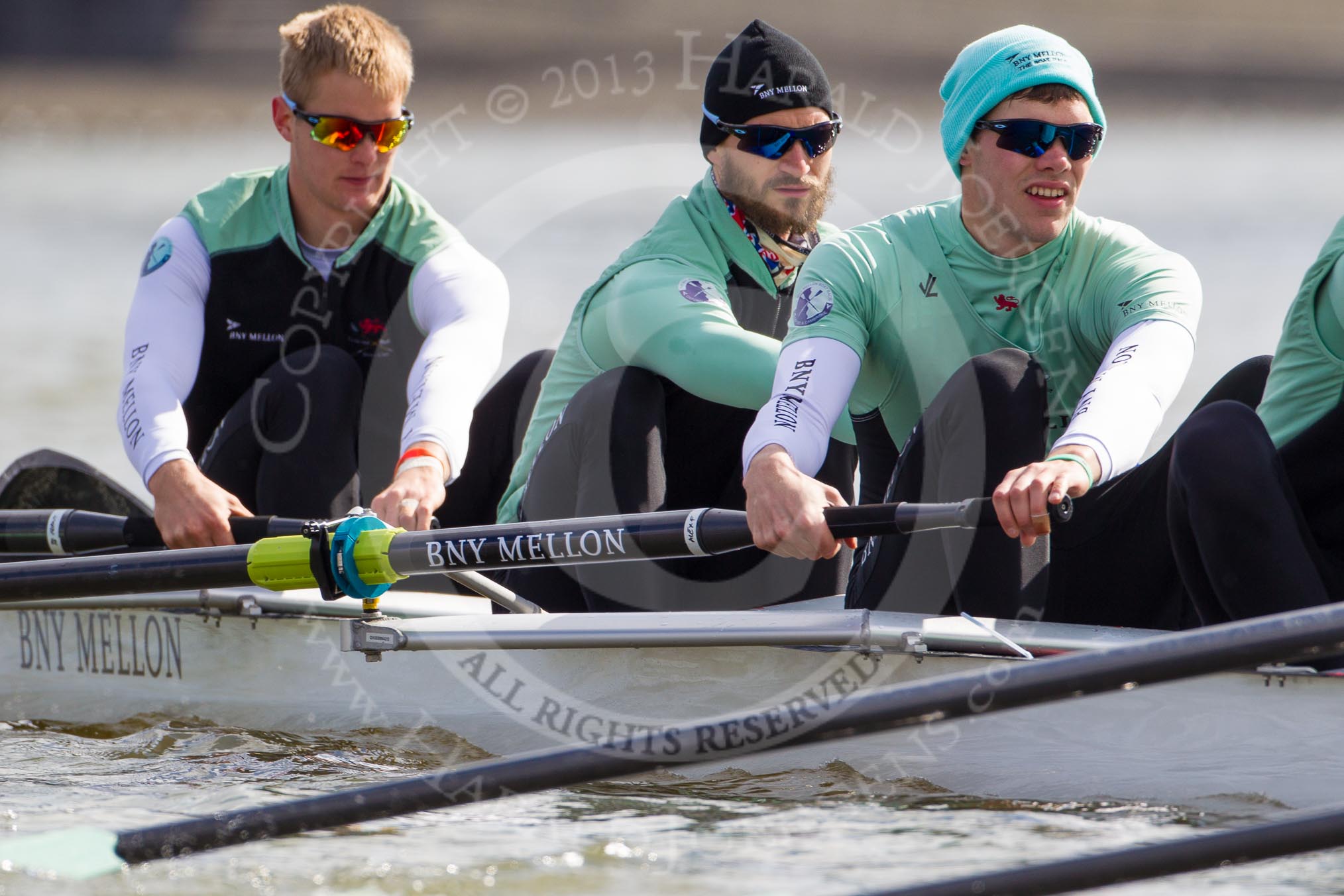 The Boat Race season 2013 -  Tideway Week (Friday) and press conferences.
River Thames,
London SW15,

United Kingdom,
on 29 March 2013 at 10:35, image #37