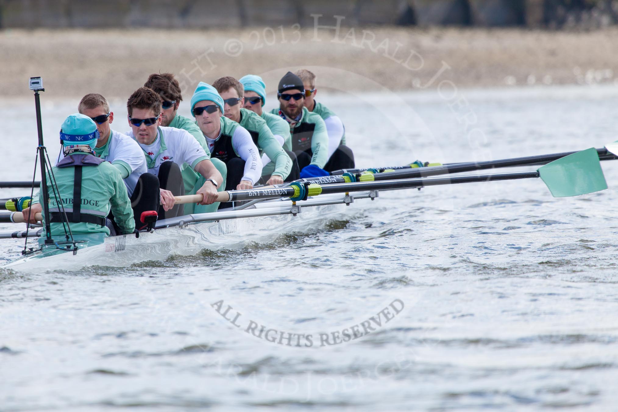 The Boat Race season 2013 -  Tideway Week (Friday) and press conferences.
River Thames,
London SW15,

United Kingdom,
on 29 March 2013 at 10:36, image #38