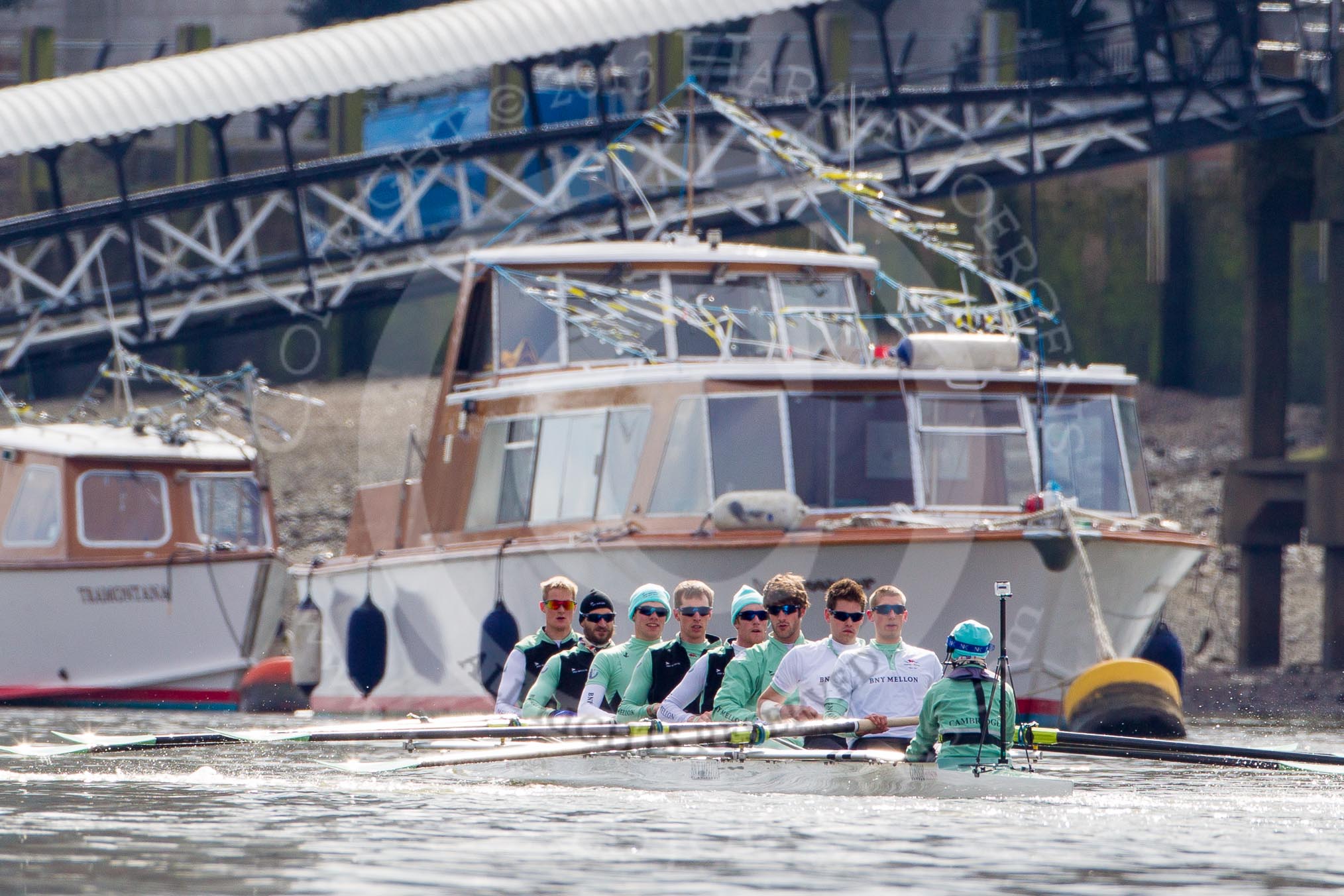 The Boat Race season 2013 -  Tideway Week (Friday) and press conferences.
River Thames,
London SW15,

United Kingdom,
on 29 March 2013 at 10:45, image #46