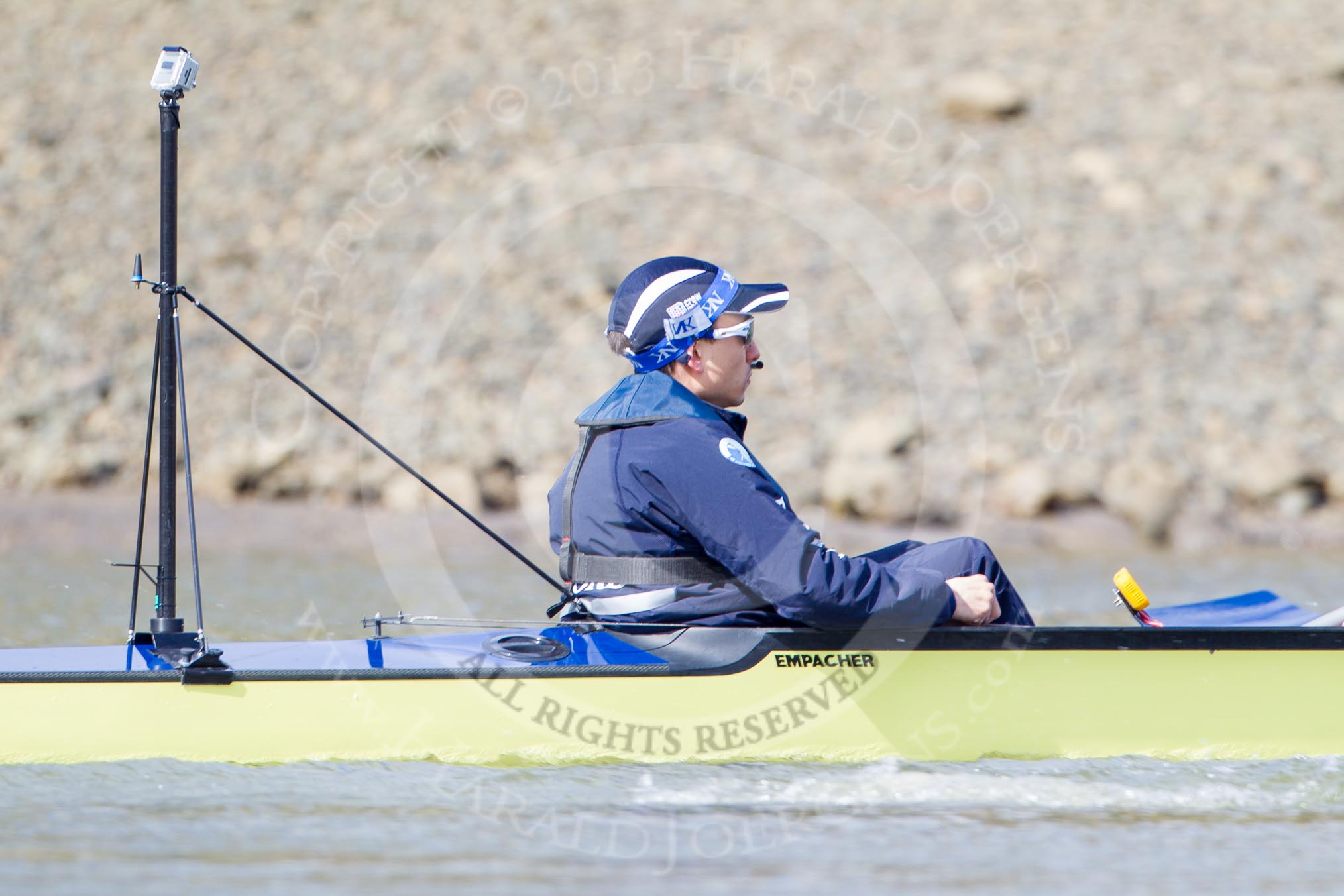 The Boat Race season 2013 -  Tideway Week (Friday) and press conferences.
River Thames,
London SW15,

United Kingdom,
on 29 March 2013 at 10:58, image #60