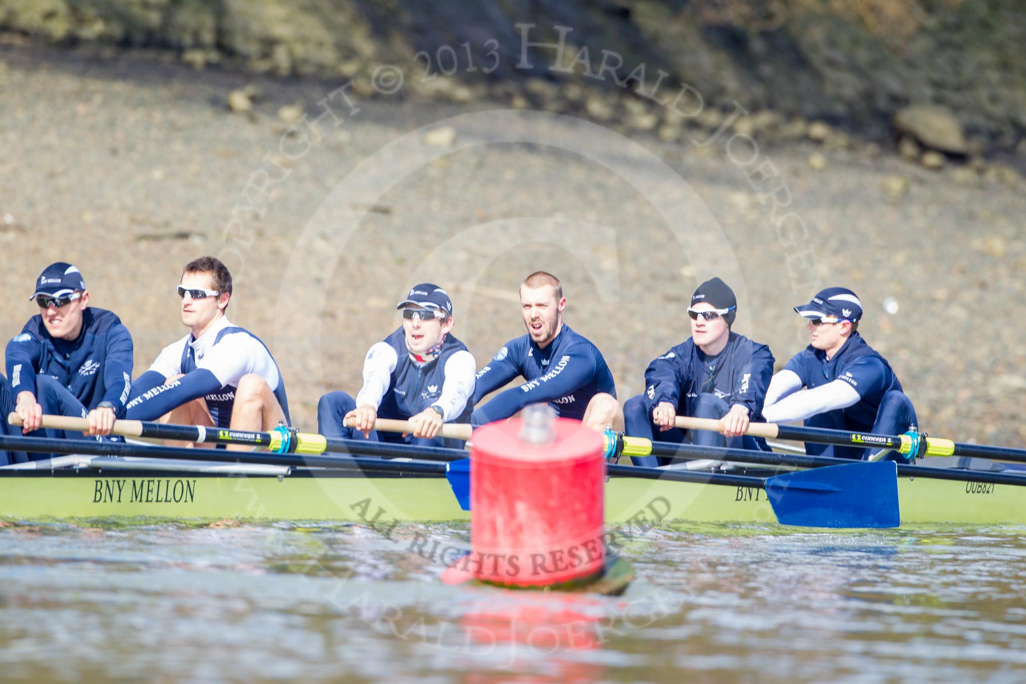 The Boat Race season 2013 -  Tideway Week (Friday) and press conferences.
River Thames,
London SW15,

United Kingdom,
on 29 March 2013 at 11:00, image #61