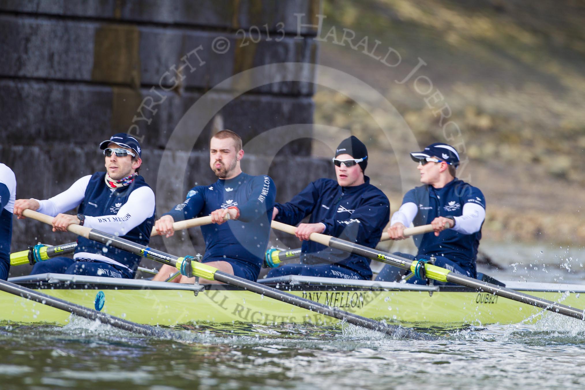 The Boat Race season 2013 -  Tideway Week (Friday) and press conferences.
River Thames,
London SW15,

United Kingdom,
on 29 March 2013 at 11:03, image #67