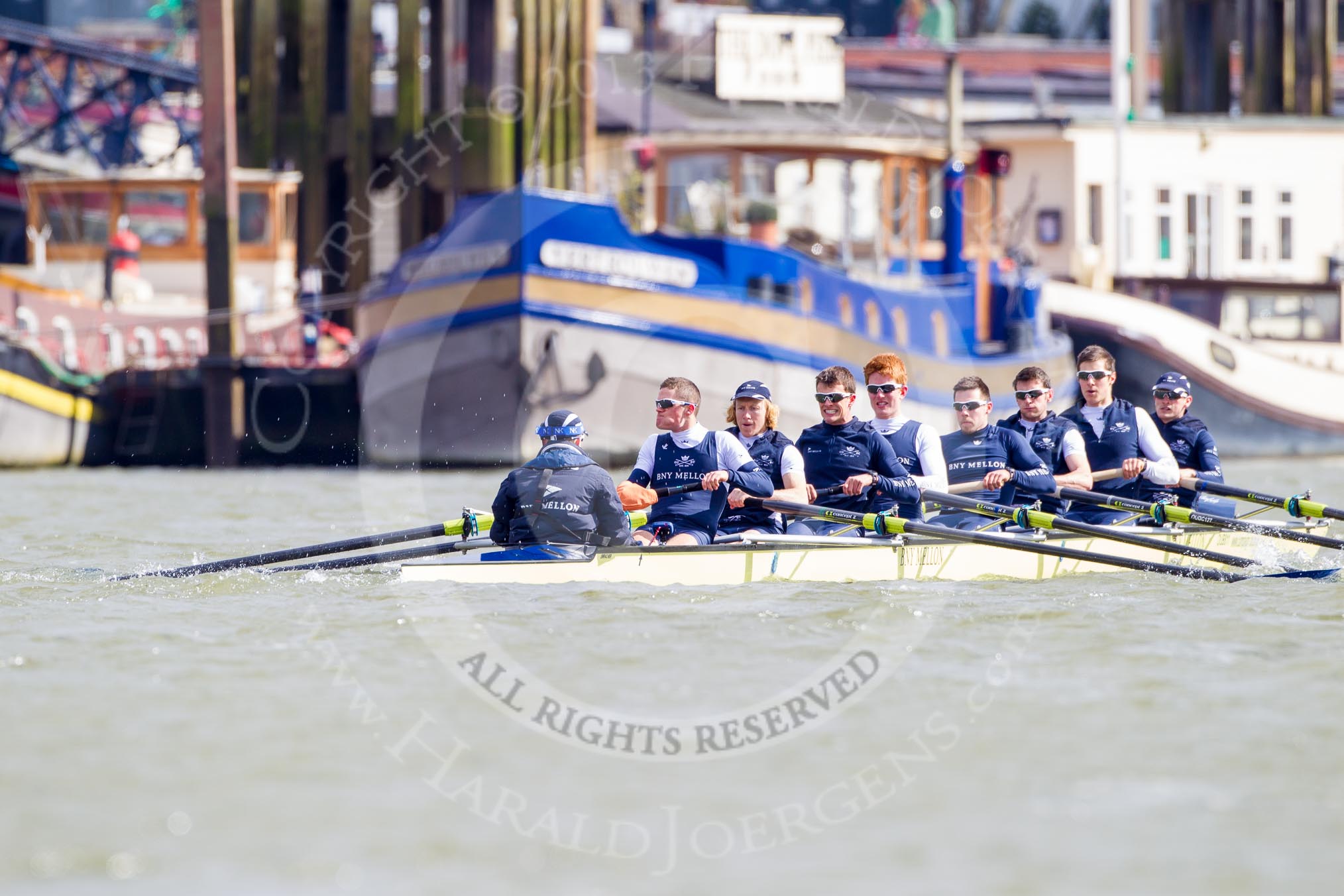 The Boat Race season 2013 -  Tideway Week (Friday) and press conferences.
River Thames,
London SW15,

United Kingdom,
on 29 March 2013 at 11:09, image #77