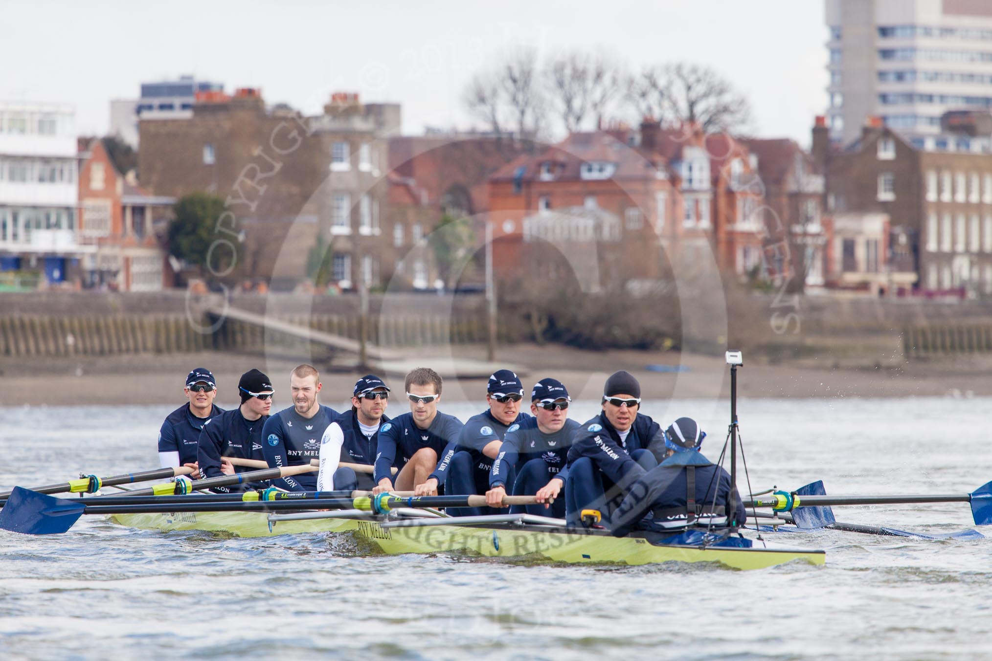 The Boat Race season 2013 -  Tideway Week (Friday) and press conferences.
River Thames,
London SW15,

United Kingdom,
on 29 March 2013 at 11:14, image #83