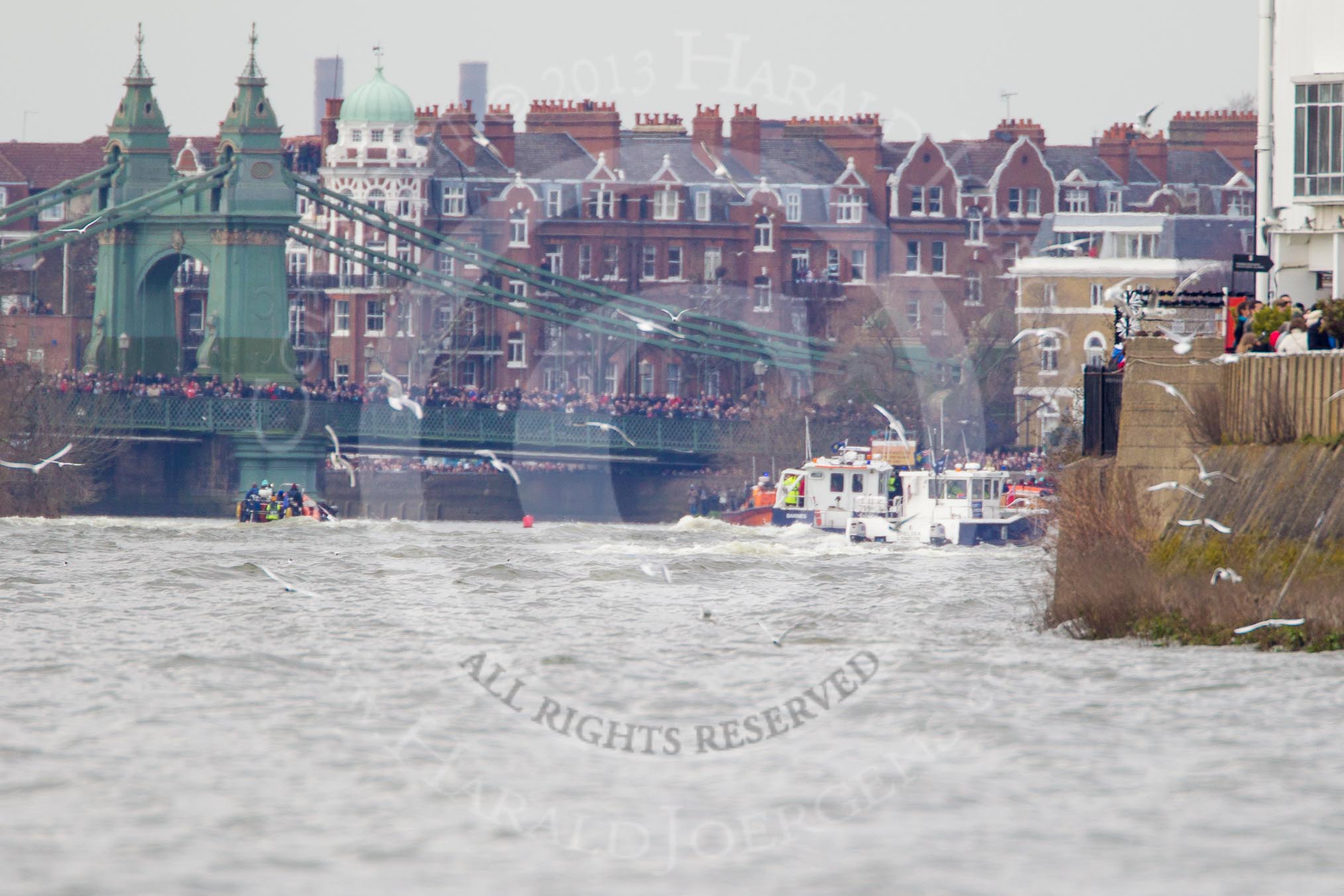 The Boat Race 2013.
Putney,
London SW15,

United Kingdom,
on 31 March 2013 at 16:36, image #341