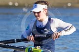 The Boat Race season 2014 - Women's Trial VIIIs (OUWBC, Oxford): Cleopatra: Bow Elizabeth Fenje..
River Thames between Putney Bridge and Mortlake,
London SW15,

United Kingdom,
on 19 December 2013 at 12:32, image #18
