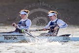 The Boat Race season 2014 - Women's Trial VIIIs (OUWBC, Oxford): Cleopatra: 2 Chloe Farrar, Bow Elizabeth Fenje..
River Thames between Putney Bridge and Mortlake,
London SW15,

United Kingdom,
on 19 December 2013 at 12:54, image #155