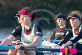 The Boat Race season 2014 - Women's Trial VIIIs(CUWBC, Cambridge): Wink Wink: 2 Sarah Crowther..
River Thames between Putney Bridge and Mortlake,
London SW15,

United Kingdom,
on 19 December 2013 at 14:06, image #367