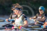 The Boat Race season 2014 - Women's Trial VIIIs(CUWBC, Cambridge): Wink Wink:  7 Jilly Tovey..
River Thames between Putney Bridge and Mortlake,
London SW15,

United Kingdom,
on 19 December 2013 at 14:06, image #371