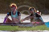 The Boat Race season 2014 - Women's Trial VIIIs(CUWBC, Cambridge): Nudge Nudge: 6 Kate Ashley, 5 Valentina Futoryanova, 4 Catherine Foot, 3 Hannah Evans, 2 Anouska Bartlett, Bow Lottie Meggitt..
River Thames between Putney Bridge and Mortlake,
London SW15,

United Kingdom,
on 19 December 2013 at 14:13, image #428