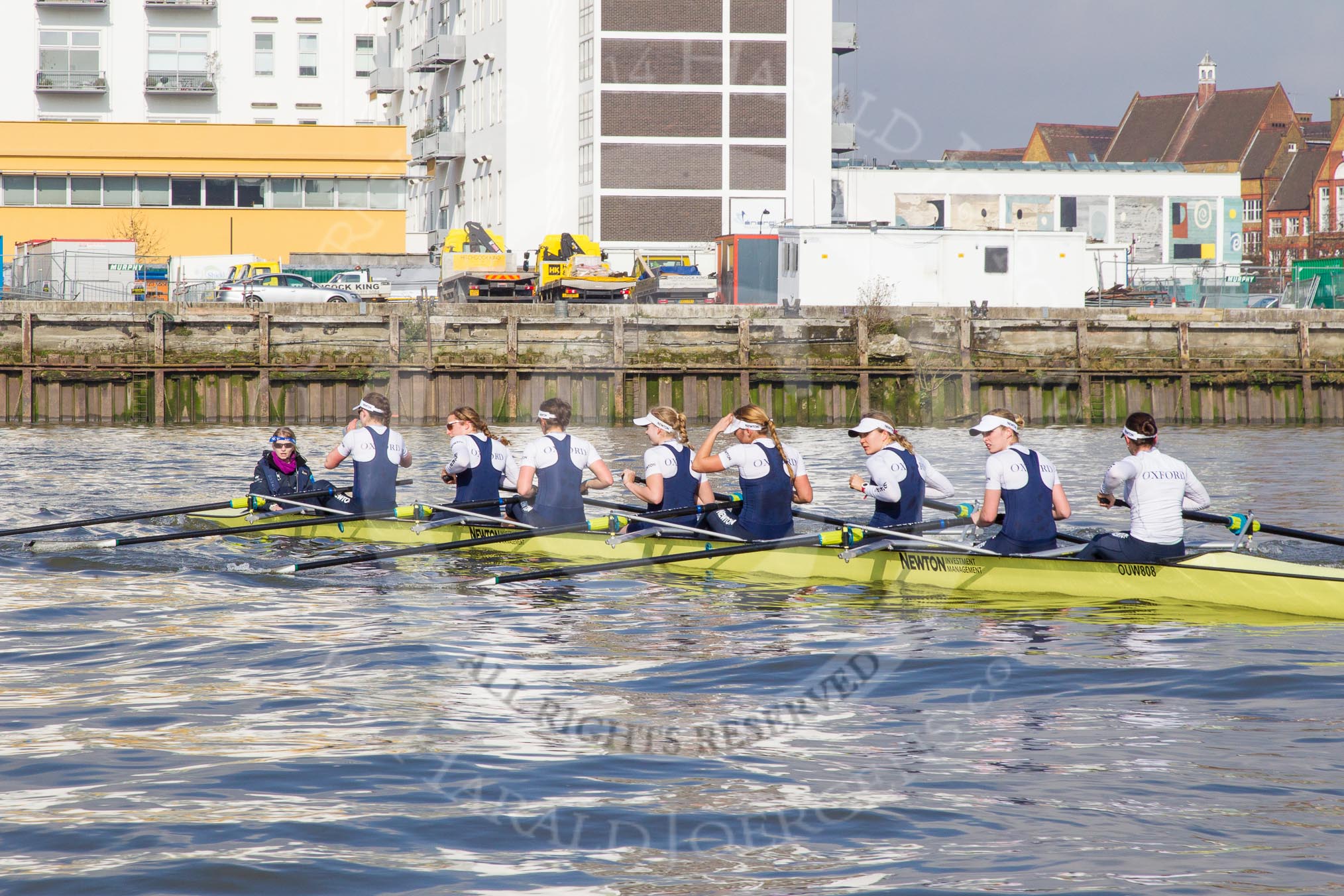 The Boat Race season 2014 - fixture OUWBC vs Molesey BC: The OUWBC Eight: Cox Erin Wysocki-Jones, Stroke Laura Savarese, 7 Anastasia Chitty, 6 Lauren Kedar, 5 Amber De Vere, 4 Nadine Graedel Iberg, 3 Maxie Scheske, 2 Alice Carrington-Windo, Bow Elizabeth Fenje..




on 01 March 2014 at 12:24, image #26
