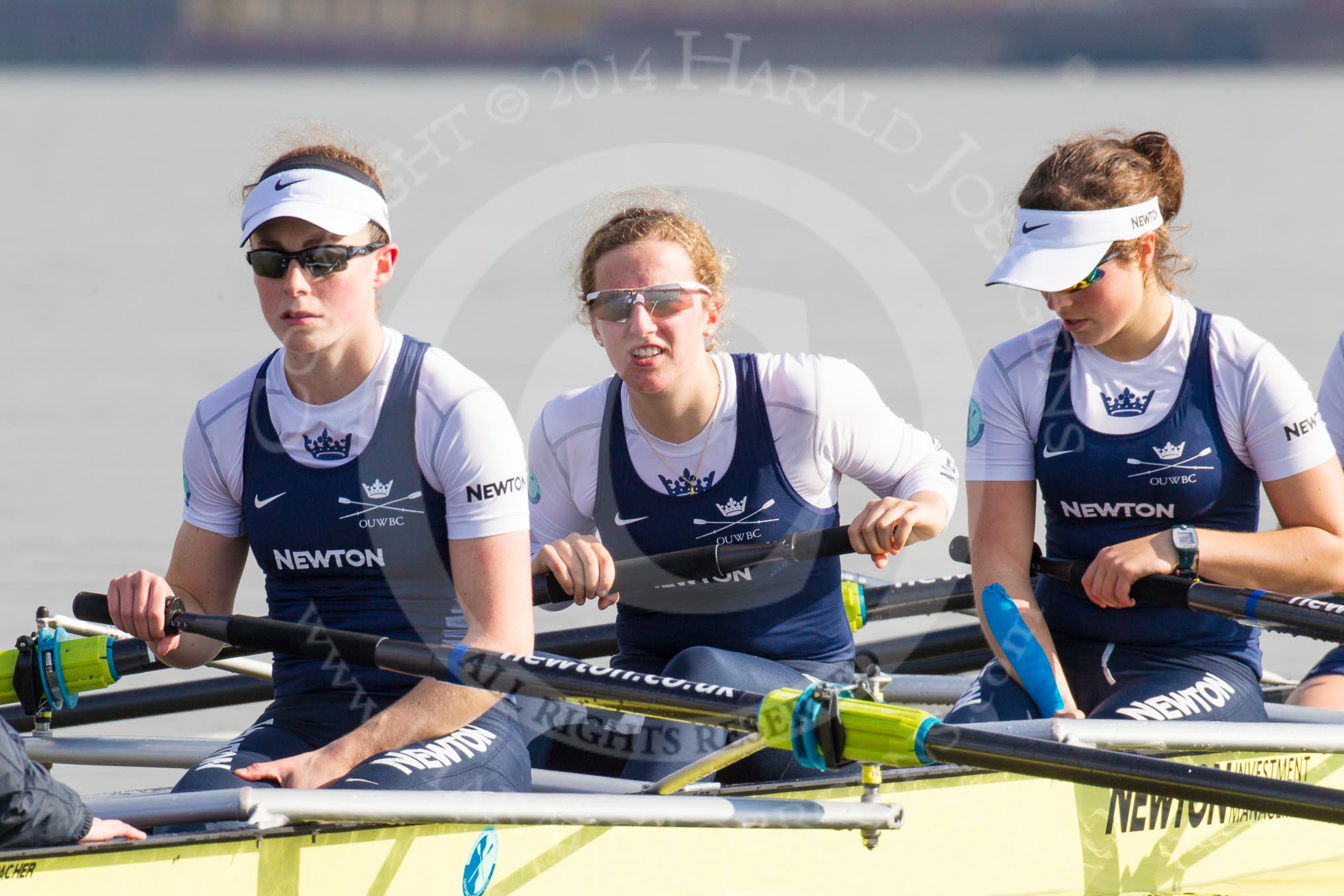 The Boat Race season 2014 - fixture OUWBC vs Molesey BC: The OUWBC Eight: Stroke Laura Savarese, 7 Anastasia Chitty and 6 Lauren Kedar..




on 01 March 2014 at 13:05, image #151