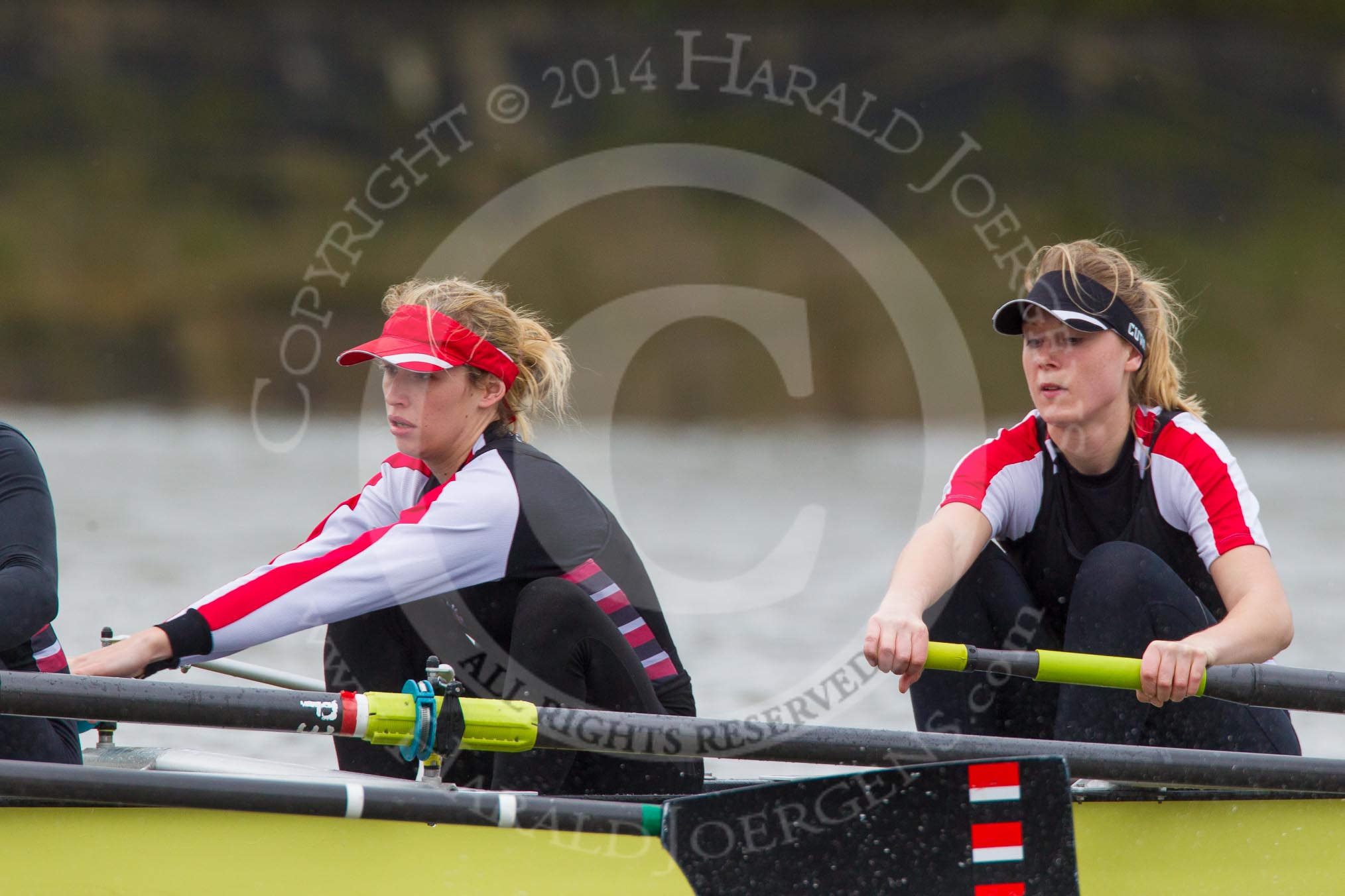 The Boat Race season 2014 - fixture CUWBC vs Thames RC: In the Thames RC boat 2 Vicki Mortimor, bow Jessica Denman..




on 02 March 2014 at 13:10, image #43