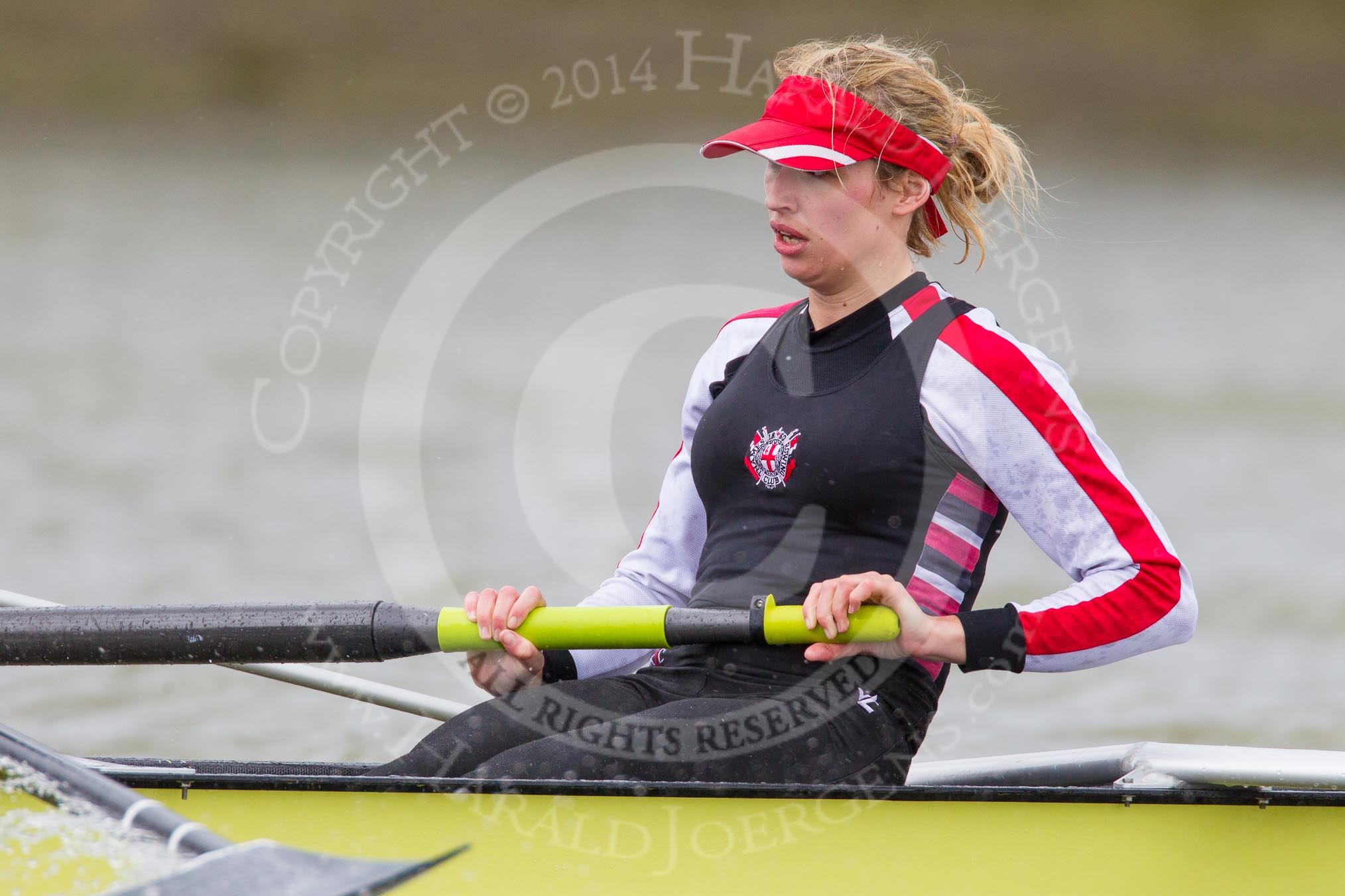 The Boat Race season 2014 - fixture CUWBC vs Thames RC: In the Thames RC boat in the 2 seat Vicki Mortimor..




on 02 March 2014 at 13:13, image #77