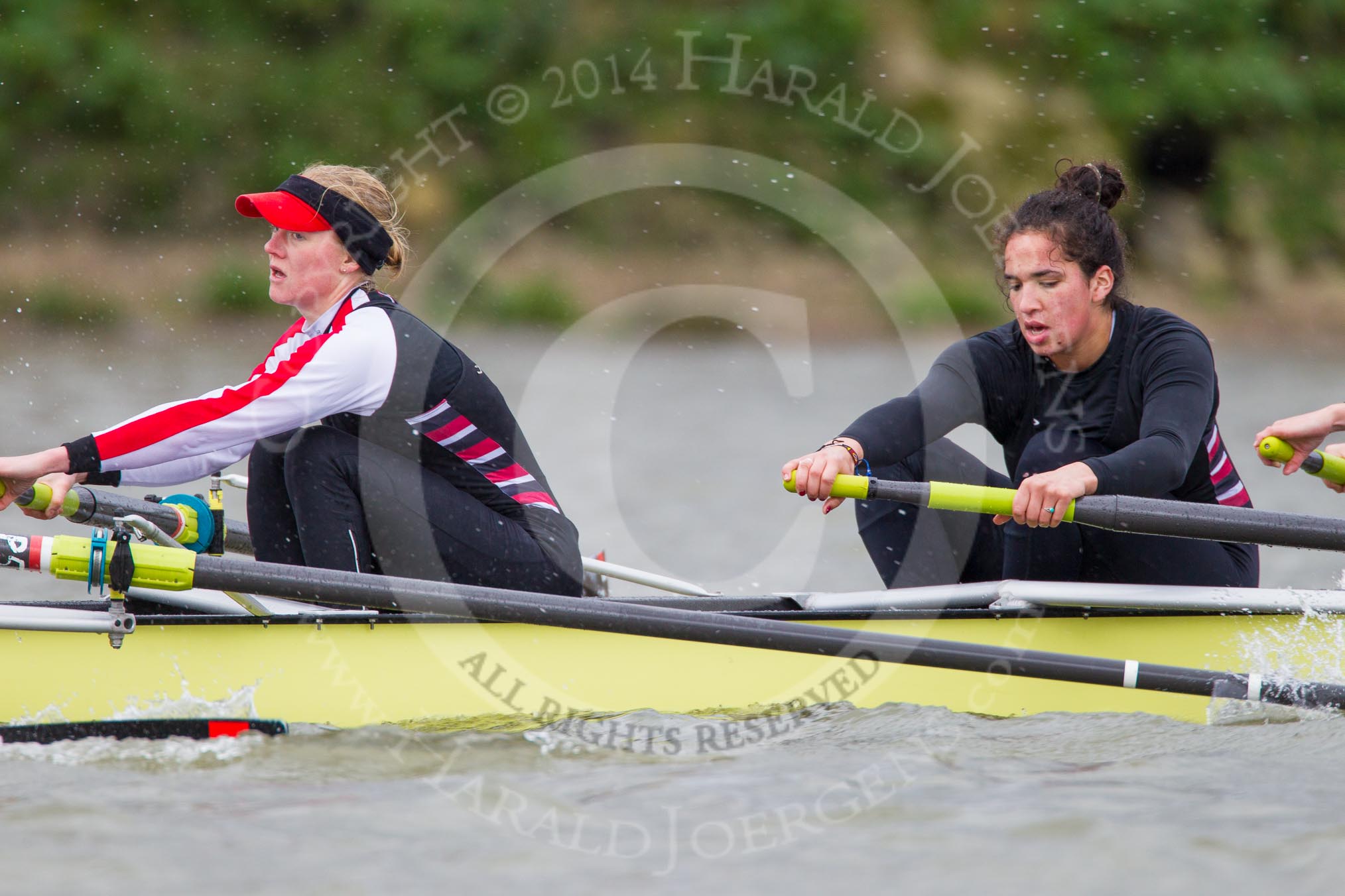 The Boat Race season 2014 - fixture CUWBC vs Thames RC: In the Thames RC boat 4 Helena Green, 3 Jordan Cole-Hossain..




on 02 March 2014 at 13:16, image #110