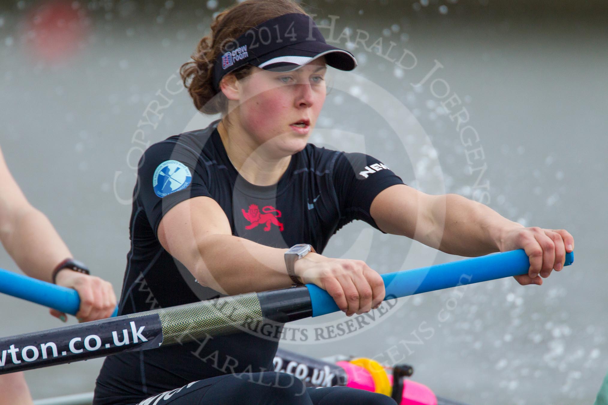 The Boat Race season 2014 - fixture CUWBC vs Thames RC: In the Cambridge boat stroke Emily Day..




on 02 March 2014 at 13:57, image #145