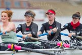 The Boat Race season 2014 - fixture CUWBC vs Thames RC: The Cambridge boat at the start of the fixture:  4 Izzy Vyvyan, 3 Holly Game, 2 Kate Ashley, and bow Caroline Reid..




on 02 March 2014 at 13:10, image #40