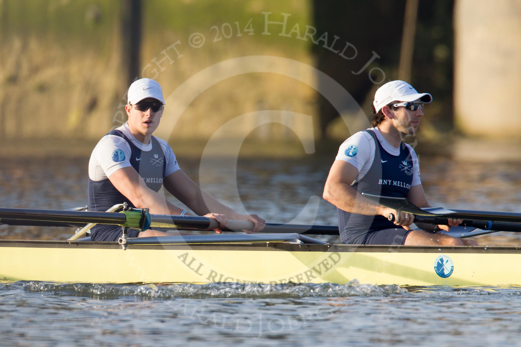 The Boat Race season 2014 - fixture OUBC vs German U23: The OUBC boat: 7 Sam O’Connor, stroke Constantine Louloudis..
River Thames between Putney Bridge and Chiswick Bridge,



on 08 March 2014 at 16:42, image #16