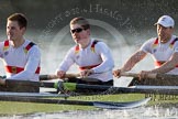 The Boat Race season 2014 - fixture OUBC vs German U23: The German U23-boat: 3 Malte Daberkow, 2 Finn Knuppel, bow Jonas Wiesen..
River Thames between Putney Bridge and Chiswick Bridge,



on 08 March 2014 at 16:48, image #81