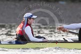 The Boat Race season 2014 - fixture OUBC vs German U23: The German U23-boat: Cox Torben Johannesen..
River Thames between Putney Bridge and Chiswick Bridge,



on 08 March 2014 at 16:51, image #105