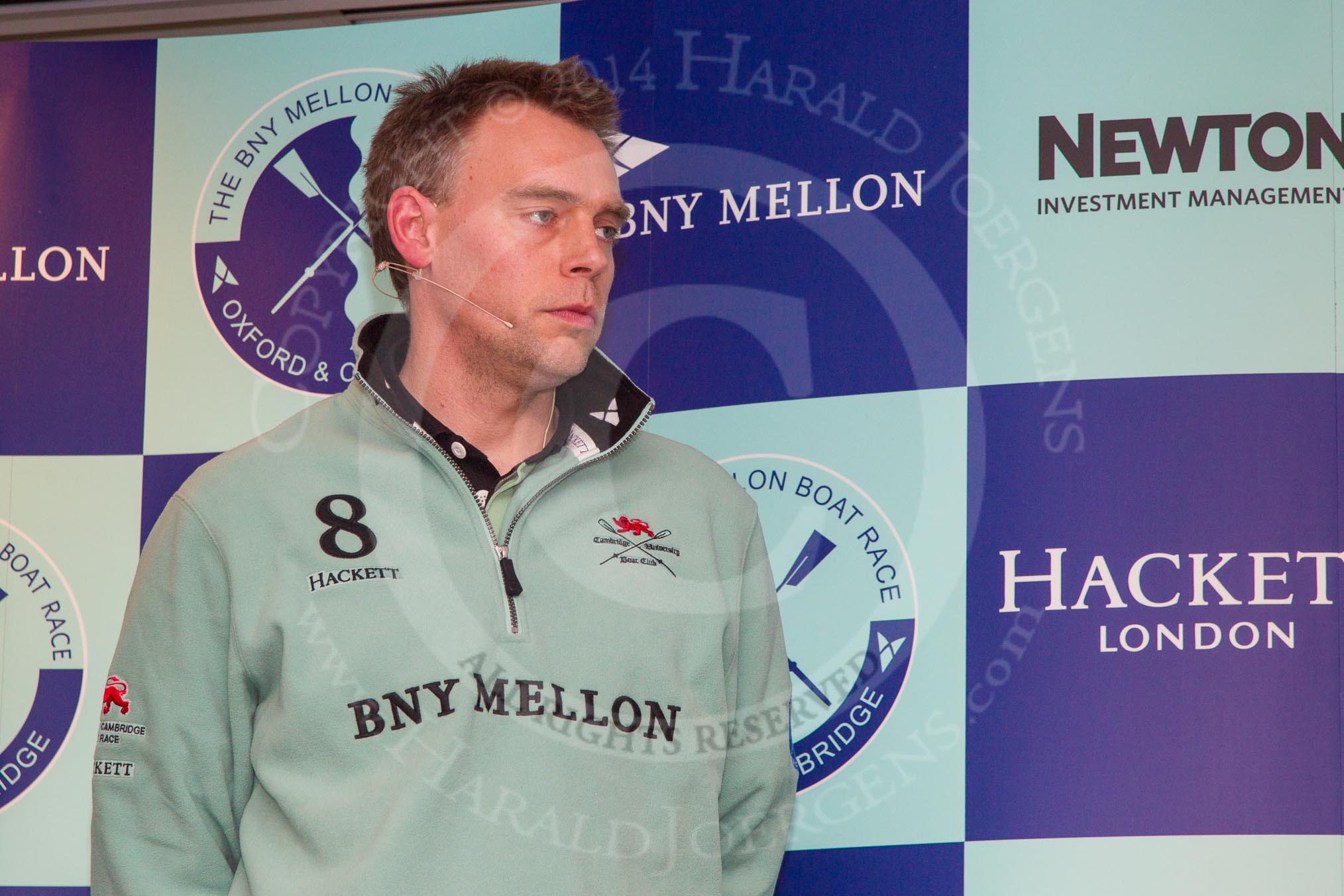 The Boat Race season 2014 - Crew Announcement and Weigh In: The 2014 Boat Race coaches: Cambridge - Steve Trapmore..
BNY Mellon Centre,
London EC4V 4LA,
London,
United Kingdom,
on 10 March 2014 at 12:07, image #122