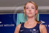 The Boat Race season 2014 - Crew Announcement and Weigh In: The 2014 Women's Boat Race crews: Oxford 7 seat Amber De Vere - 72kg..
BNY Mellon Centre,
London EC4V 4LA,
London,
United Kingdom,
on 10 March 2014 at 11:49, image #48