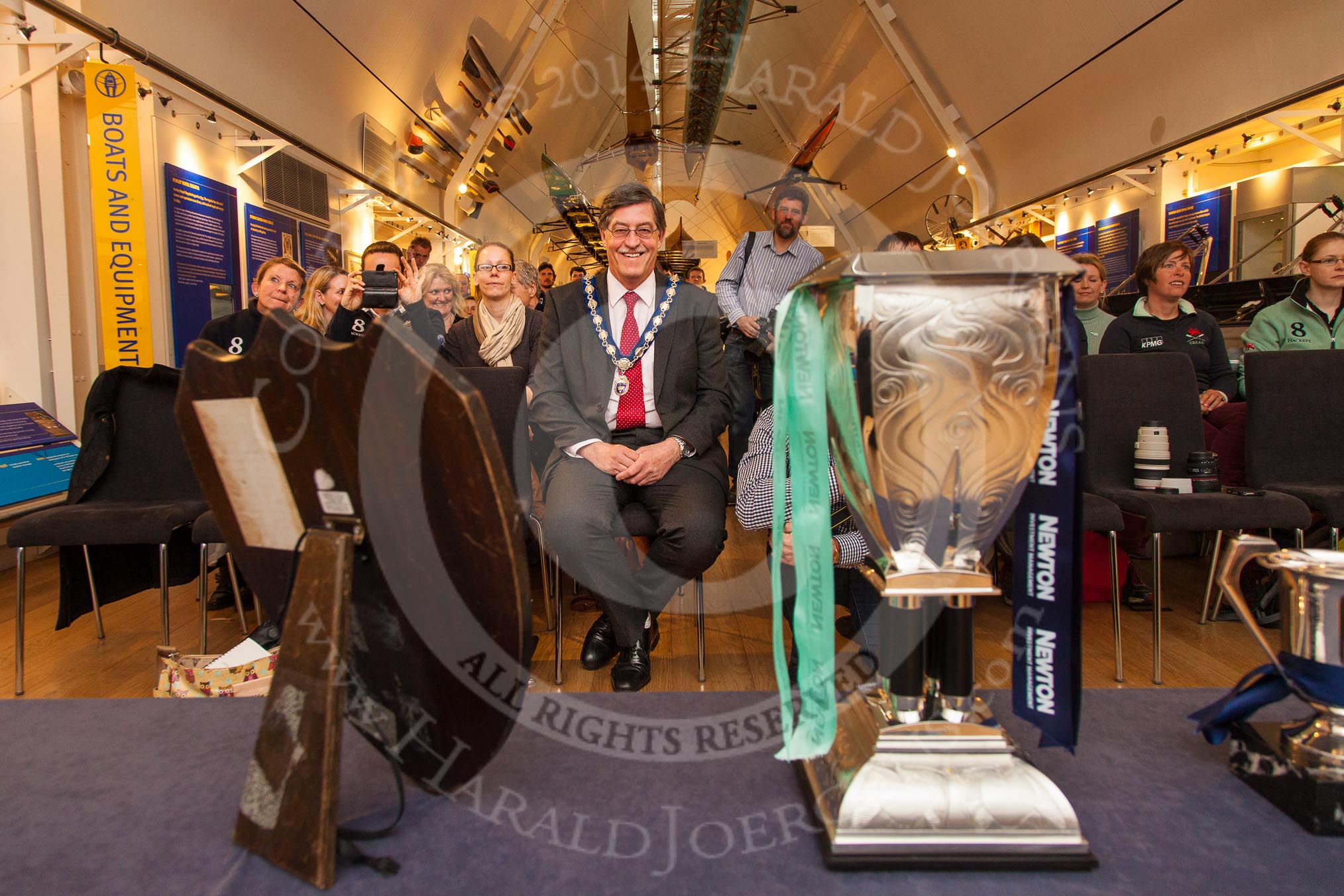 Henley on Thames mayor Stefan Gawrysiak at the HBR Challenge.