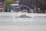 The Women's Boat Race and Henley Boat Races 2014: The Lightweight Women's Boat Race - the CUWBC Lightweights are slightly behind..
River Thames,
Henley-on-Thames,
Buckinghamshire,
United Kingdom,
on 30 March 2014 at 14:48, image #217
