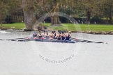 The Women's Boat Race and Henley Boat Races 2014: The Lightweight Women's Boat Race - OUWLRC in the lead, passing Fawlet Court..
River Thames,
Henley-on-Thames,
Buckinghamshire,
United Kingdom,
on 30 March 2014 at 14:48, image #219