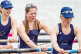The Women's Boat Race and Henley Boat Races 2014: After the Lightweight Women's Boat Race, the OUWLRC boat on the way back: In the 4 seat Nicky Huskens, 5 Sophie Philbrick, 6 Zoe Cooper-Sutton..
River Thames,
Henley-on-Thames,
Buckinghamshire,
United Kingdom,
on 30 March 2014 at 14:58, image #271