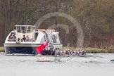 The Women's Boat Race and Henley Boat Races 2014: The Newton Women's Boat Race - a jubilant Oxford crew has won the race..
River Thames,
Henley-on-Thames,
Buckinghamshire,
United Kingdom,
on 30 March 2014 at 15:16, image #325
