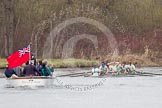 The Women's Boat Race and Henley Boat Races 2014: The Lightweight Men's Boat Race - OULRC vs CULRC. Cambridge has won the race. Behind them the press launch..
River Thames,
Henley-on-Thames,
Buckinghamshire,
United Kingdom,
on 30 March 2014 at 15:41, image #404