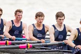 The Women's Boat Race and Henley Boat Races 2014: After the Lightweight Men's Boat Race - the Oxford Eight is rowing back to Henley. Here 5 seat James Ellison, 6 Rowan Arthur, 7 Andrew Saul..
River Thames,
Henley-on-Thames,
Buckinghamshire,
United Kingdom,
on 30 March 2014 at 15:49, image #425