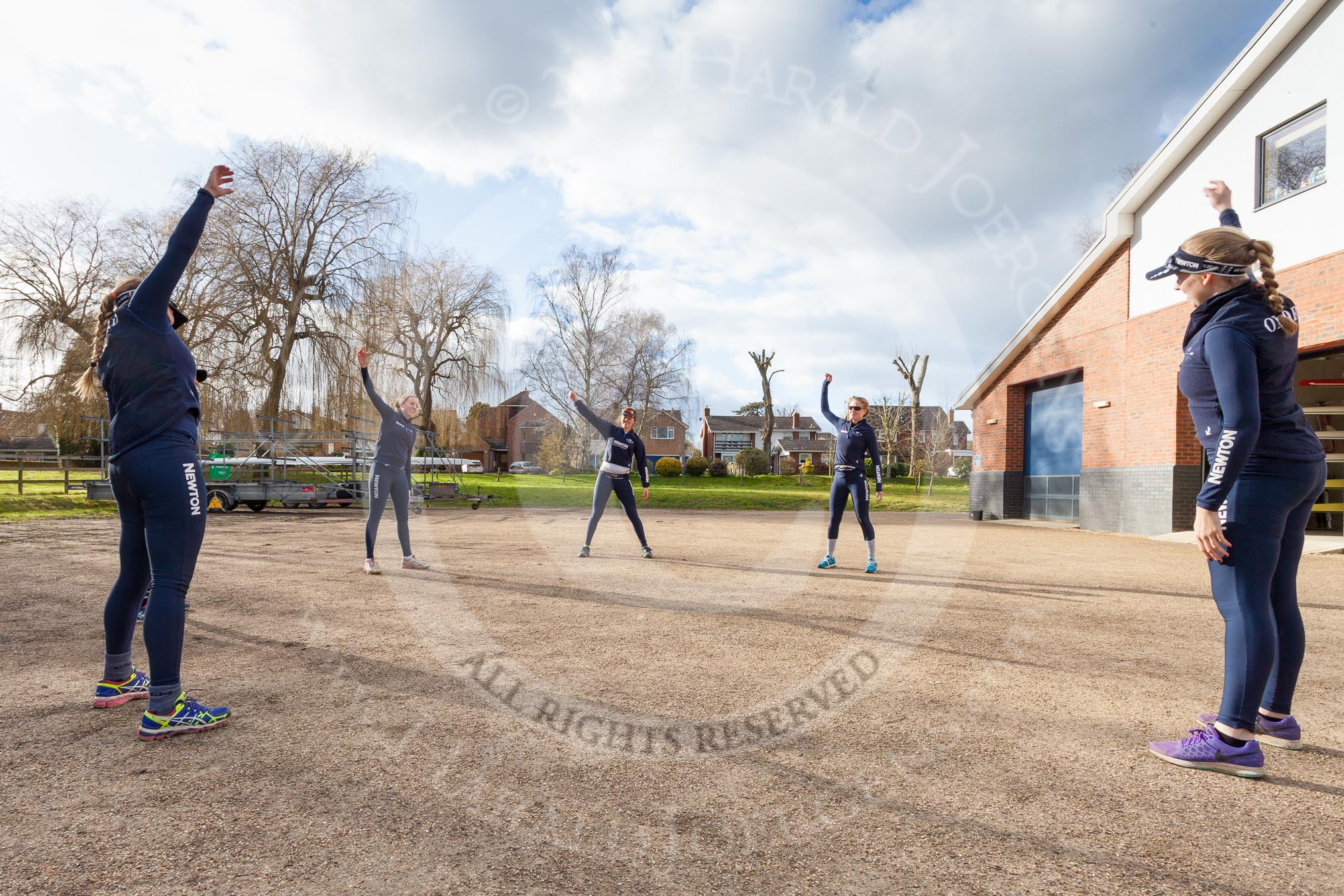 The Boat Race season 2015: OUWBC training Wallingford.

Wallingford,

United Kingdom,
on 04 March 2015 at 15:13, image #8