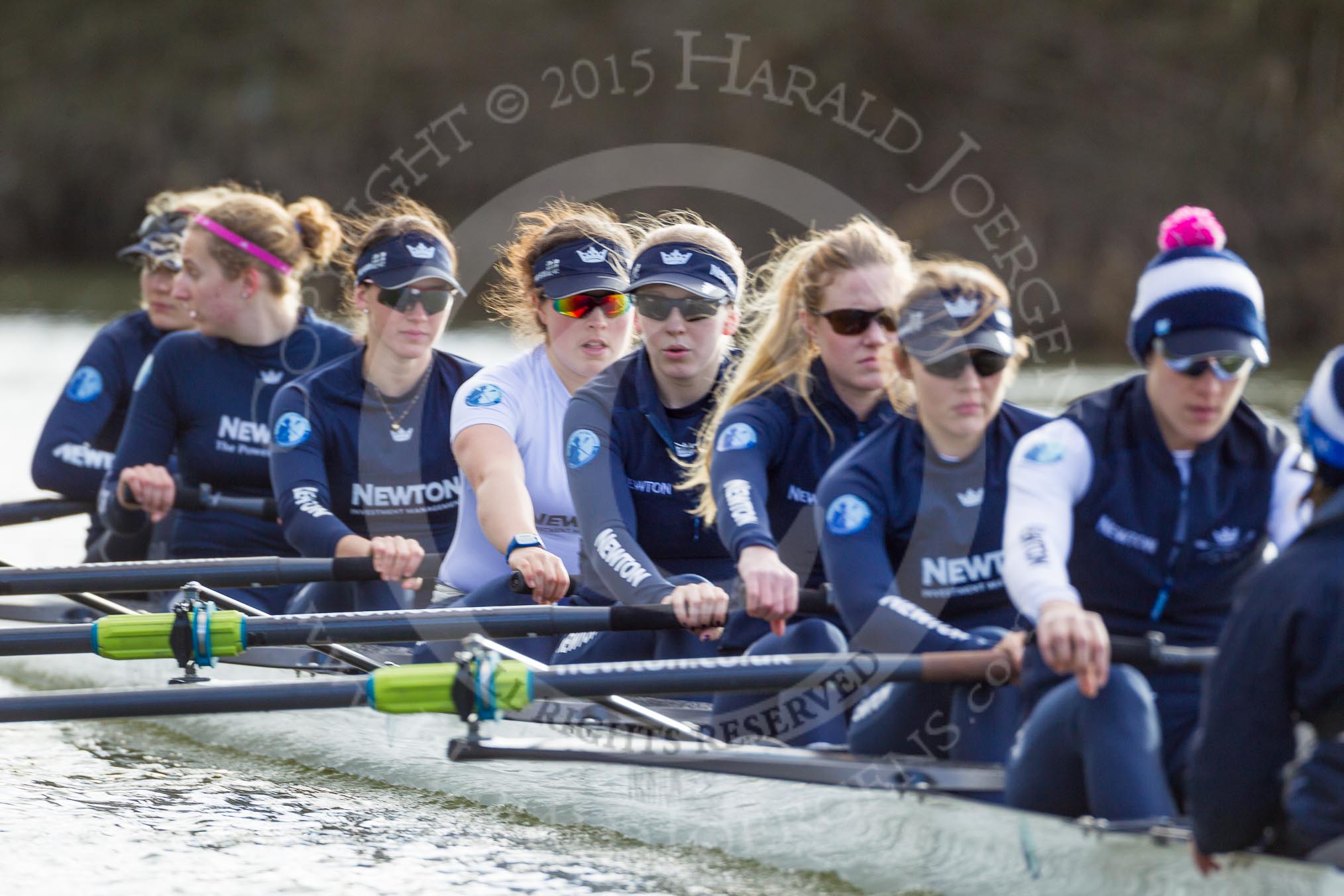 The Boat Race season 2015: OUWBC training Wallingford.

Wallingford,

United Kingdom,
on 04 March 2015 at 15:38, image #34