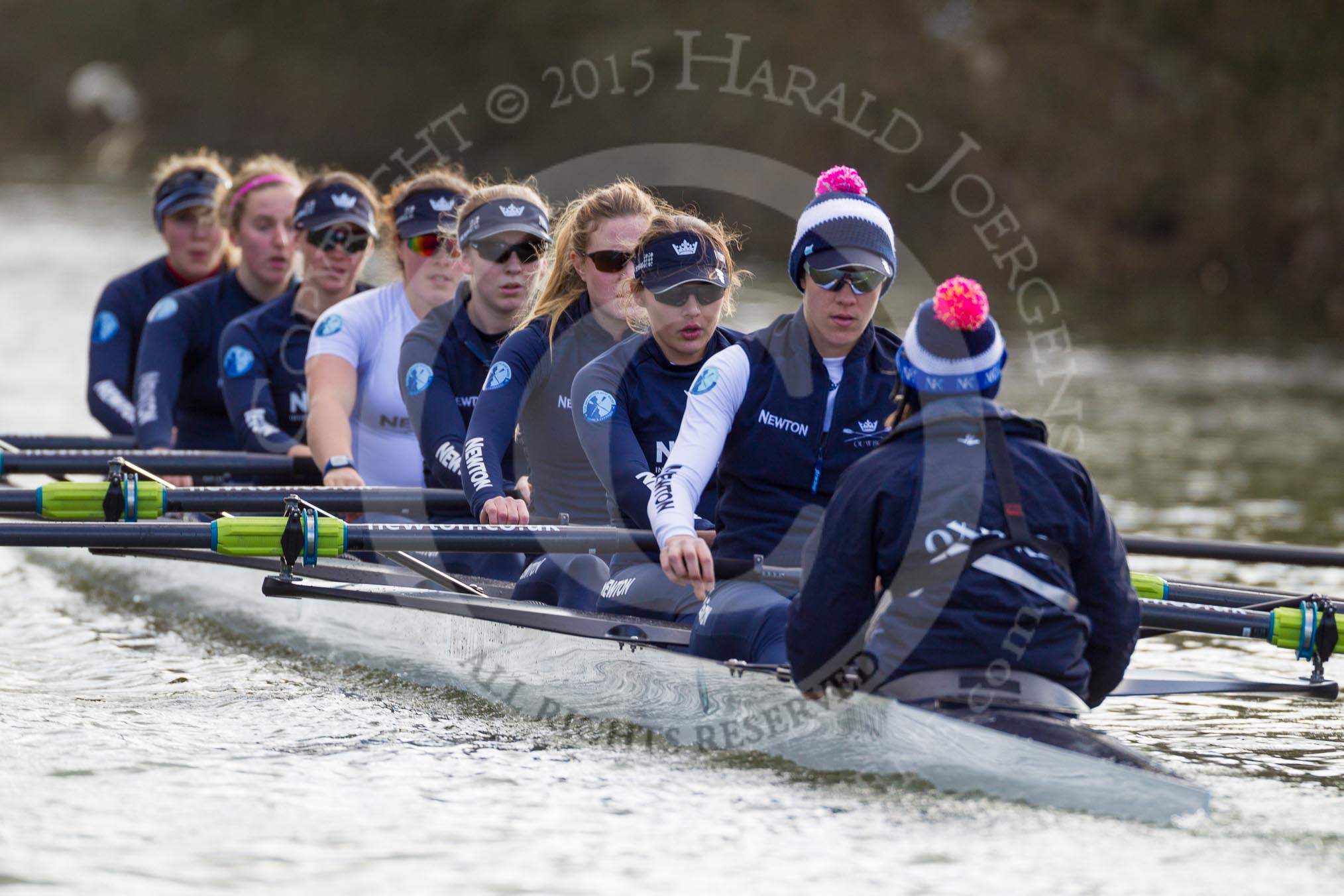 The Boat Race season 2015: OUWBC training Wallingford.

Wallingford,

United Kingdom,
on 04 March 2015 at 15:39, image #36