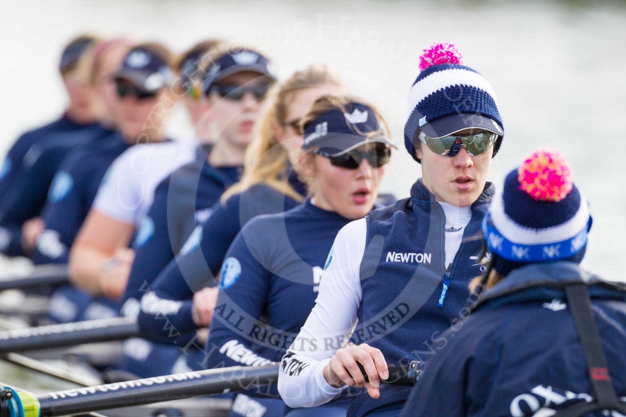 The Boat Race season 2015: OUWBC training Wallingford.

Wallingford,

United Kingdom,
on 04 March 2015 at 15:43, image #49