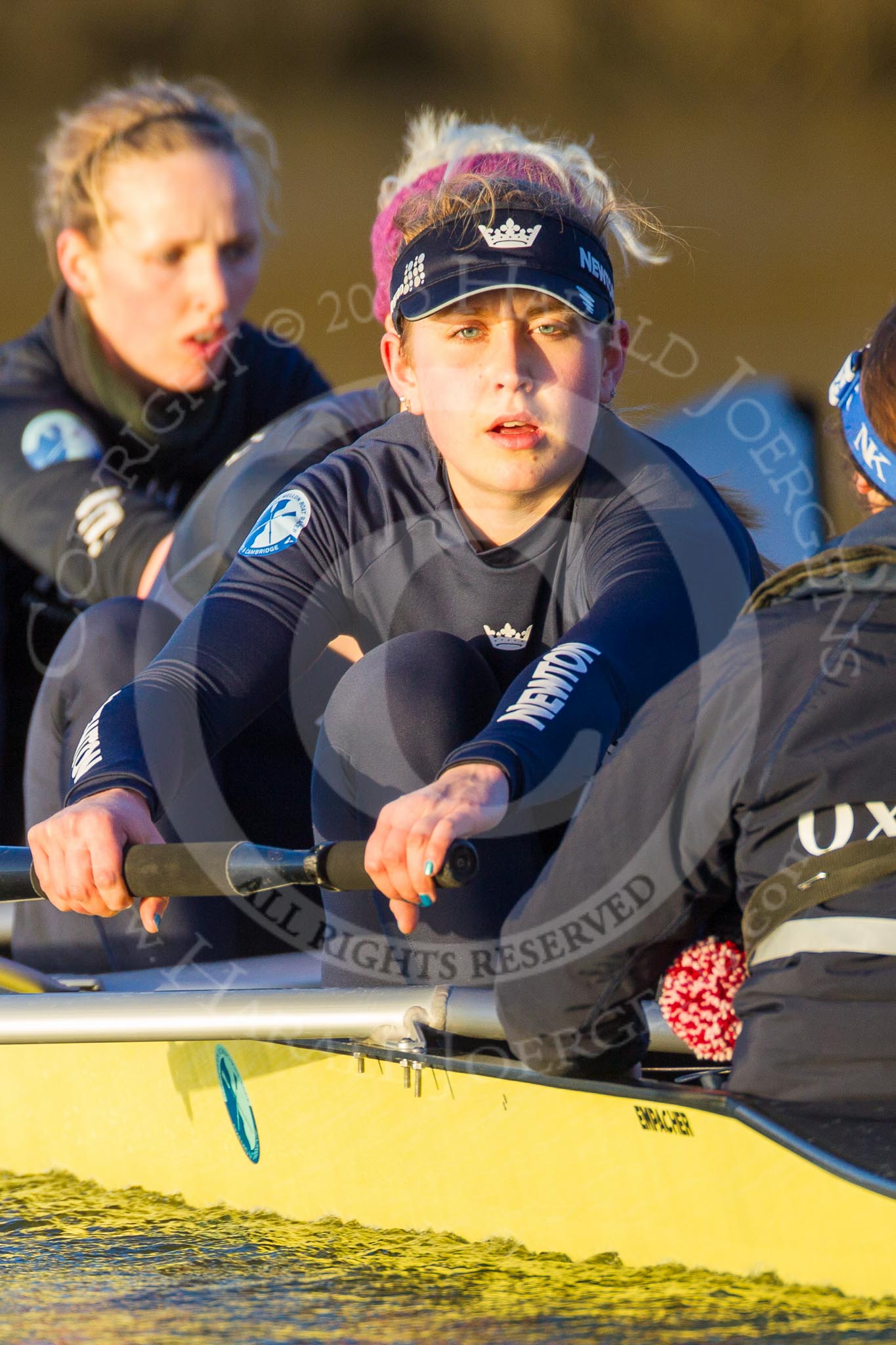 The Boat Race season 2015: OUWBC training Wallingford.

Wallingford,

United Kingdom,
on 04 March 2015 at 17:10, image #266