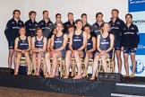 The 2015 Women's Boat Race and Boat Race Oxford Blue Boat crews together