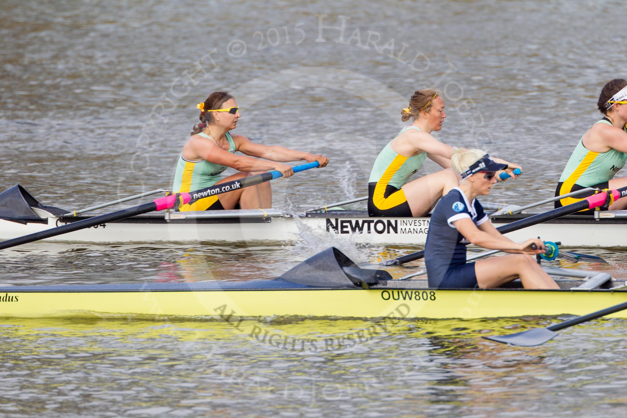 The Boat Race season 2015 - Newton Women's Boat Race.
River Thames between Putney and Mortlake,
London,

United Kingdom,
on 10 April 2015 at 16:02, image #116