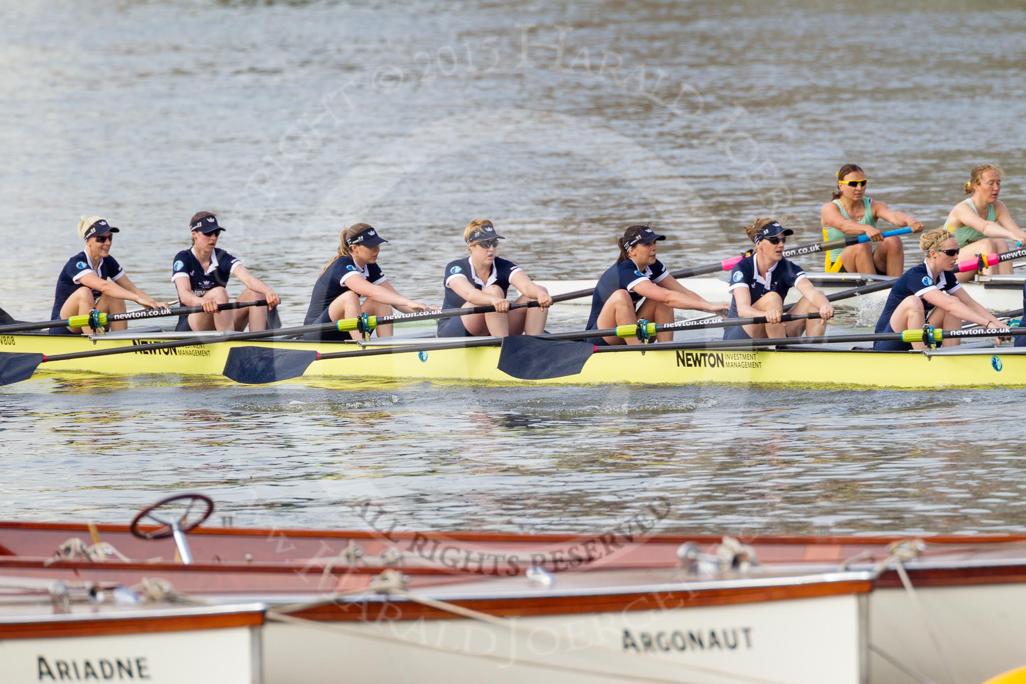 The Boat Race season 2015 - Newton Women's Boat Race.
River Thames between Putney and Mortlake,
London,

United Kingdom,
on 10 April 2015 at 16:03, image #131