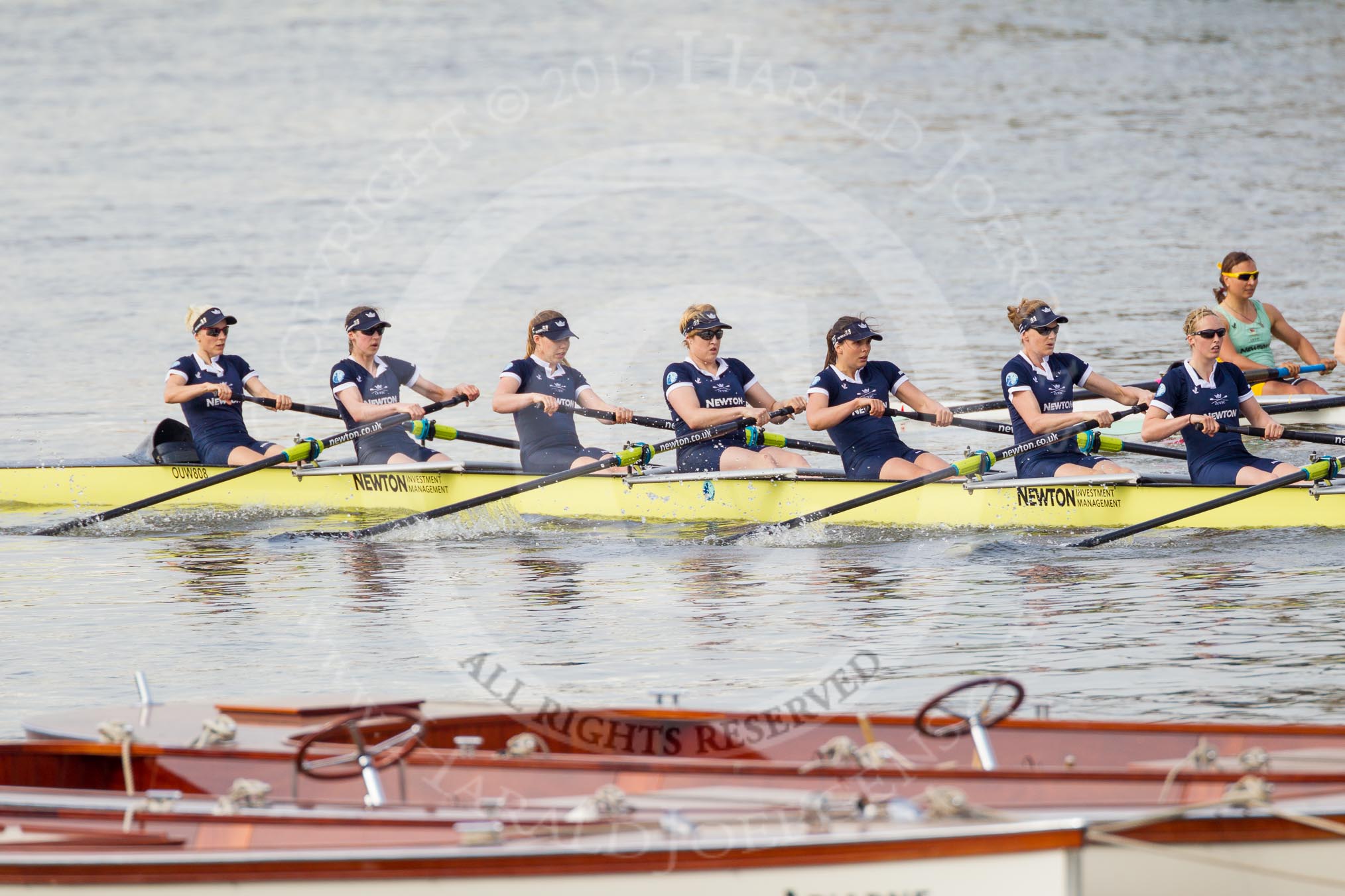 The Boat Race season 2015 - Newton Women's Boat Race.
River Thames between Putney and Mortlake,
London,

United Kingdom,
on 10 April 2015 at 16:03, image #132