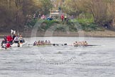 The Boat Race season 2015 - Newton Women's Boat Race.
River Thames between Putney and Mortlake,
London,

United Kingdom,
on 10 April 2015 at 16:04, image #151