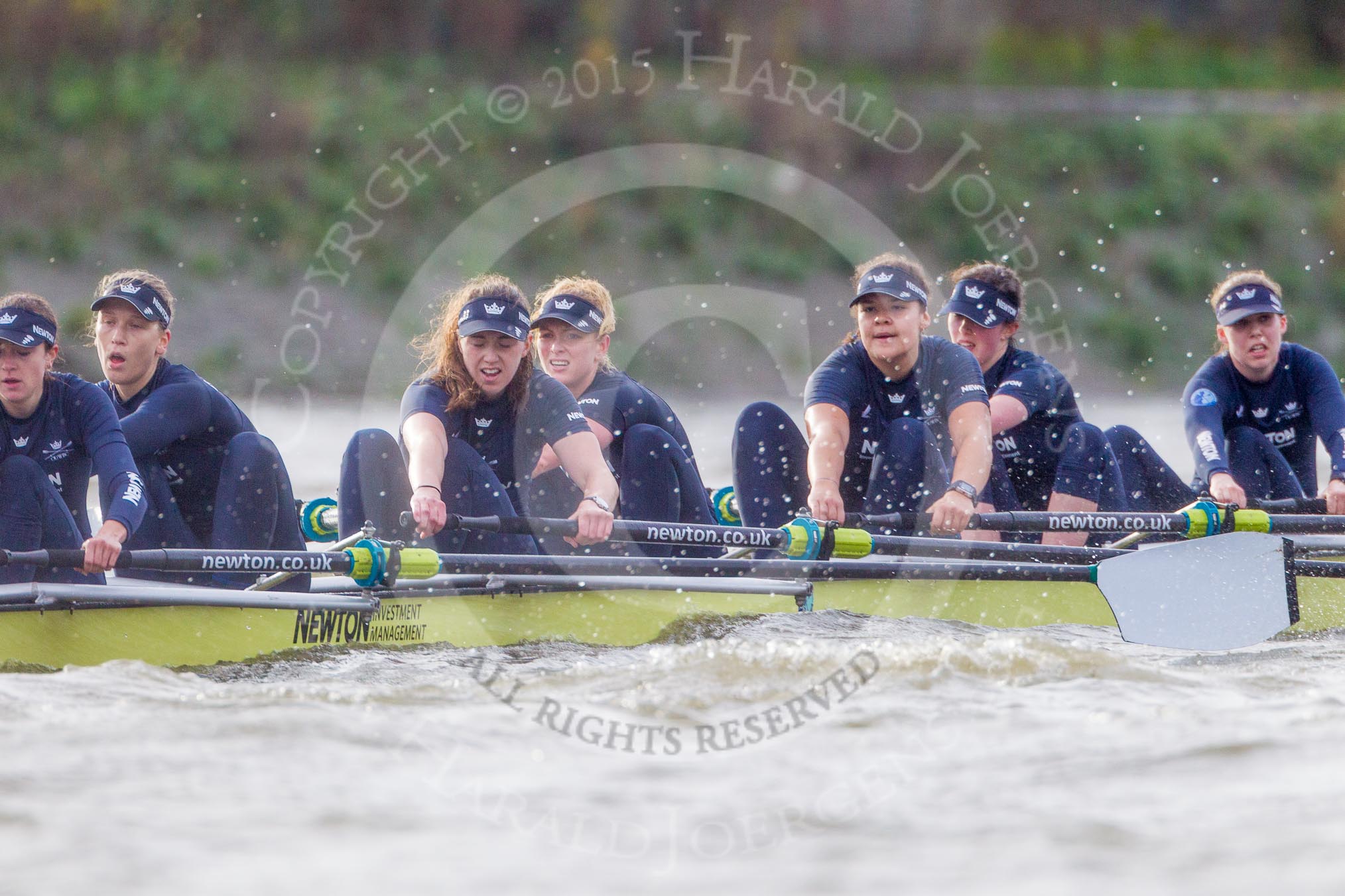 Photo 1512101235041D46671HaraldJoergens The Boat Race season 2016 - Women's Boat Race Trial Eights (OUWBC, Oxford): "Charybdis", here 7-Maddy Badcott, 6-Elo Luik, 5-Ruth Siddorn, 4-Emma Spruce, 3-Lara Pysden, 2-Christina Fleischer, bow-Georgie Daniell.
River Thames between Putney Bridge and Mortlake,
London SW15,
United Kingdom,
on 10 December 2015 at 12:35, image #297